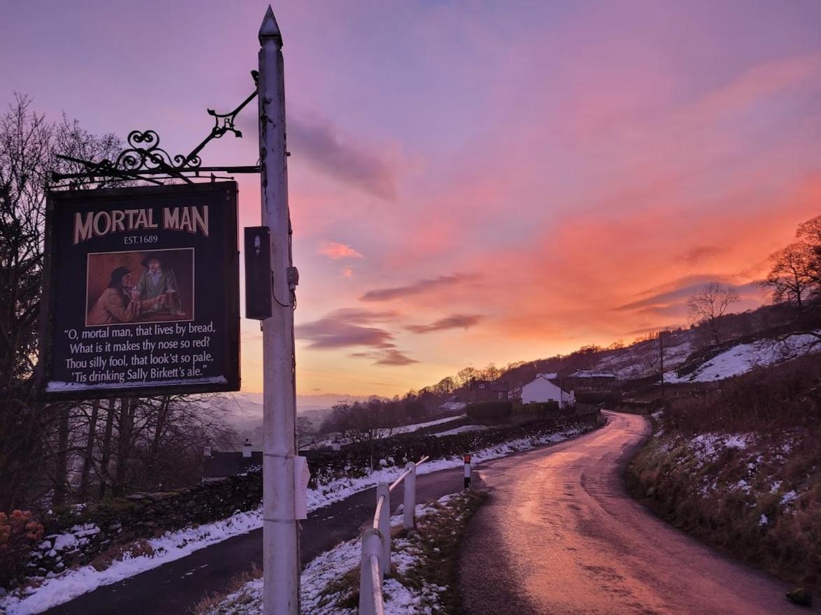 The Mortal Man Inn Troutbeck  Kültér fotó