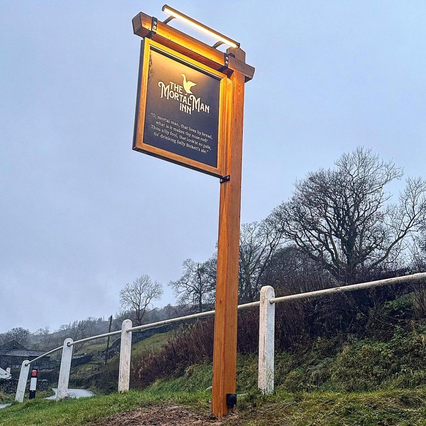 The Mortal Man Inn Troutbeck  Kültér fotó