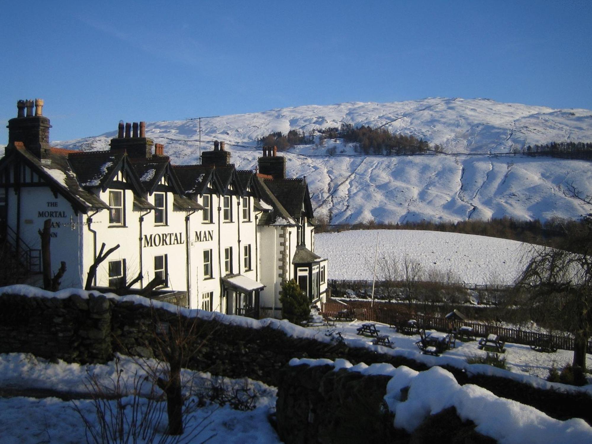 The Mortal Man Inn Troutbeck  Kültér fotó