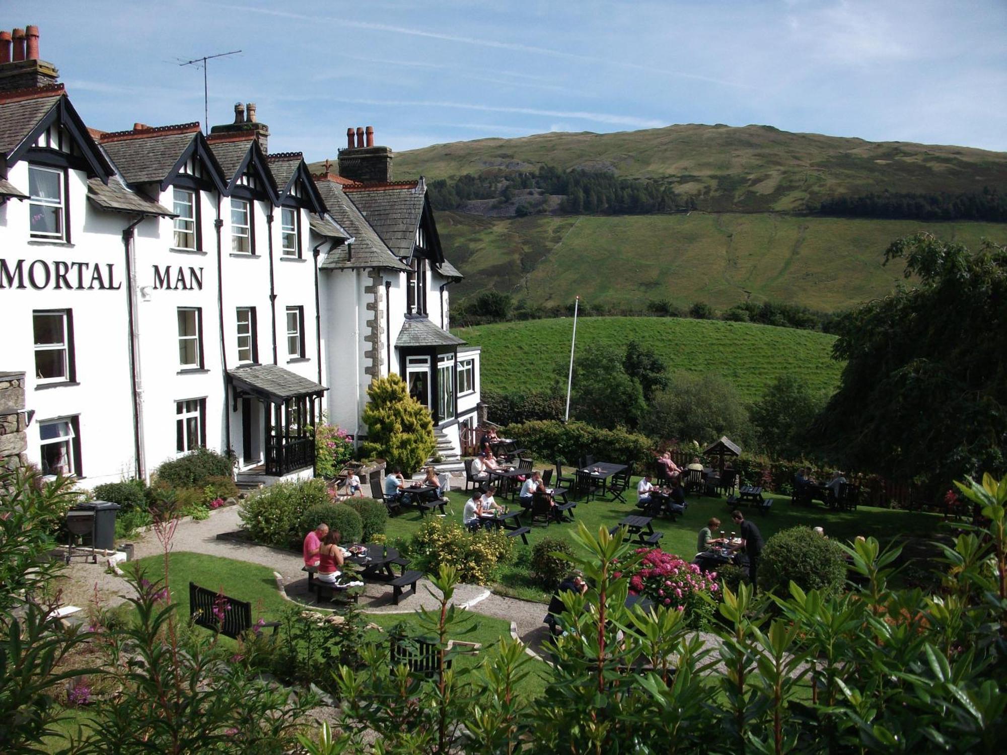 The Mortal Man Inn Troutbeck  Kültér fotó